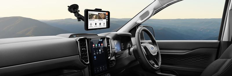 HX-Z8 Alpine 8-Inch XL Rugged Portable Smart Navigator Including Hema Nav