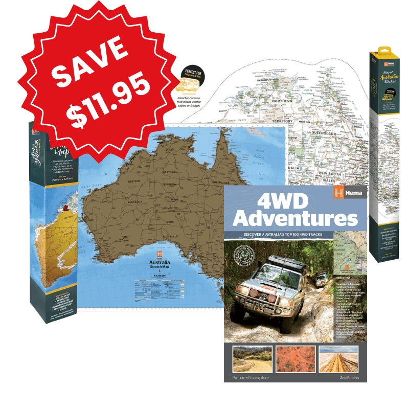4WD Bucket List Bundle - 04. Bundles & Packs - Hema Maps