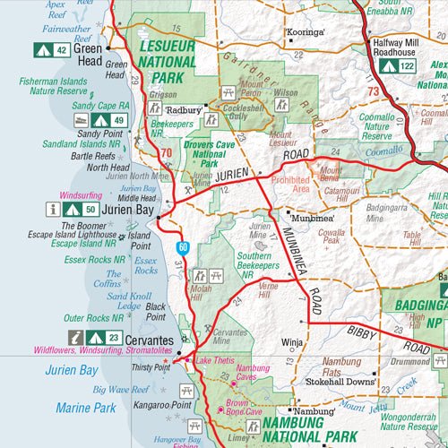 4WD + Camping Escapes Perth & the South West - 02. Hema Atlas & Guides - Hema Maps Online Shop