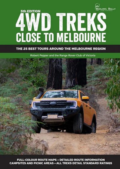 4WD Treks Close to Melbourne 5th Edition - 03. Other Guidebooks - Hema Maps Online Shop