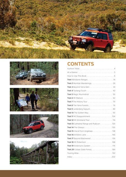 4WD Treks Close to Melbourne - OE - 03. Other Guidebooks - Hema Maps