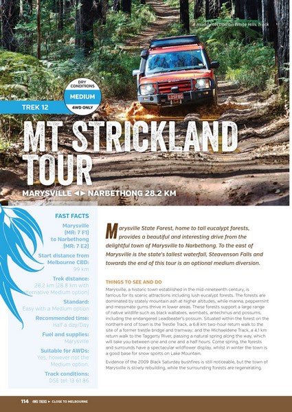 4WD Treks Close to Melbourne - OE - 03. Other Guidebooks - Hema Maps