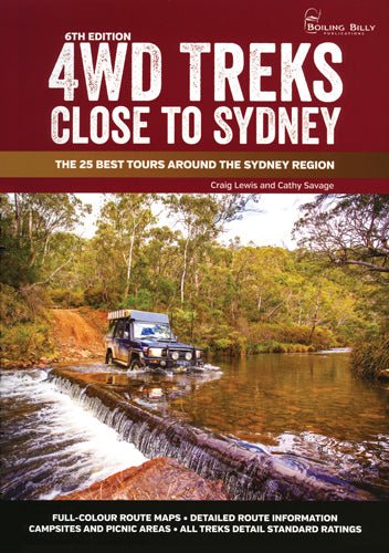 4WD Treks Close to Sydney - 03. Other Guidebooks - Hema Maps Online Shop