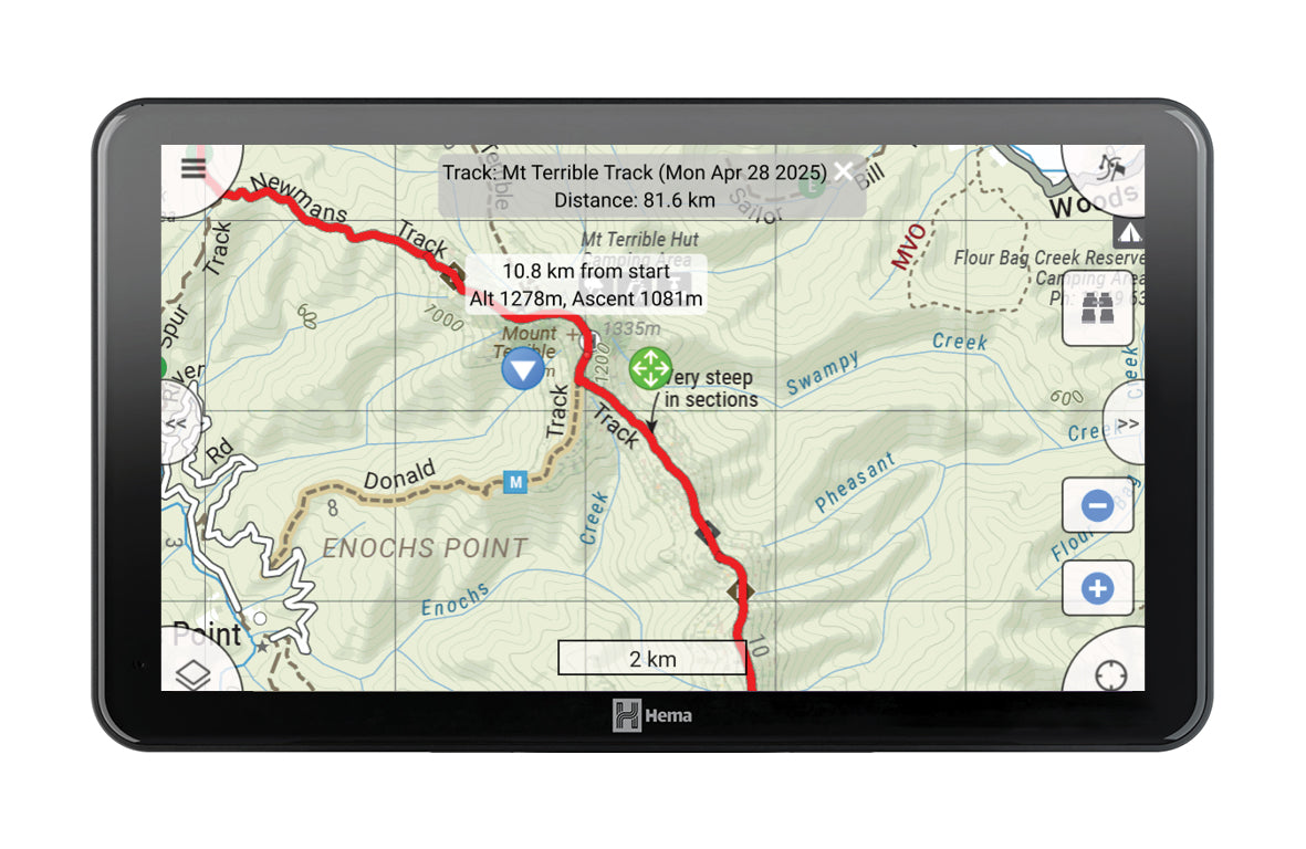HR-1 NAV Smart Navigator with Dual Channel Dash Cams