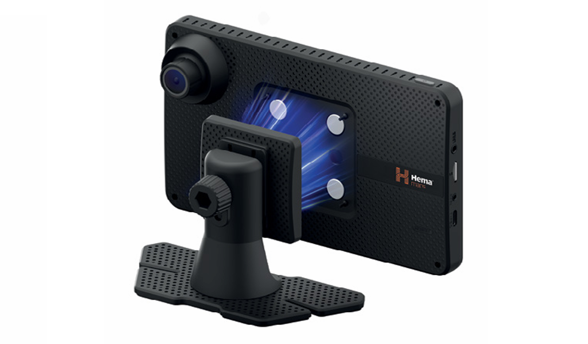 HR-1 NAV Smart Navigator with Dual Channel Dash Cams