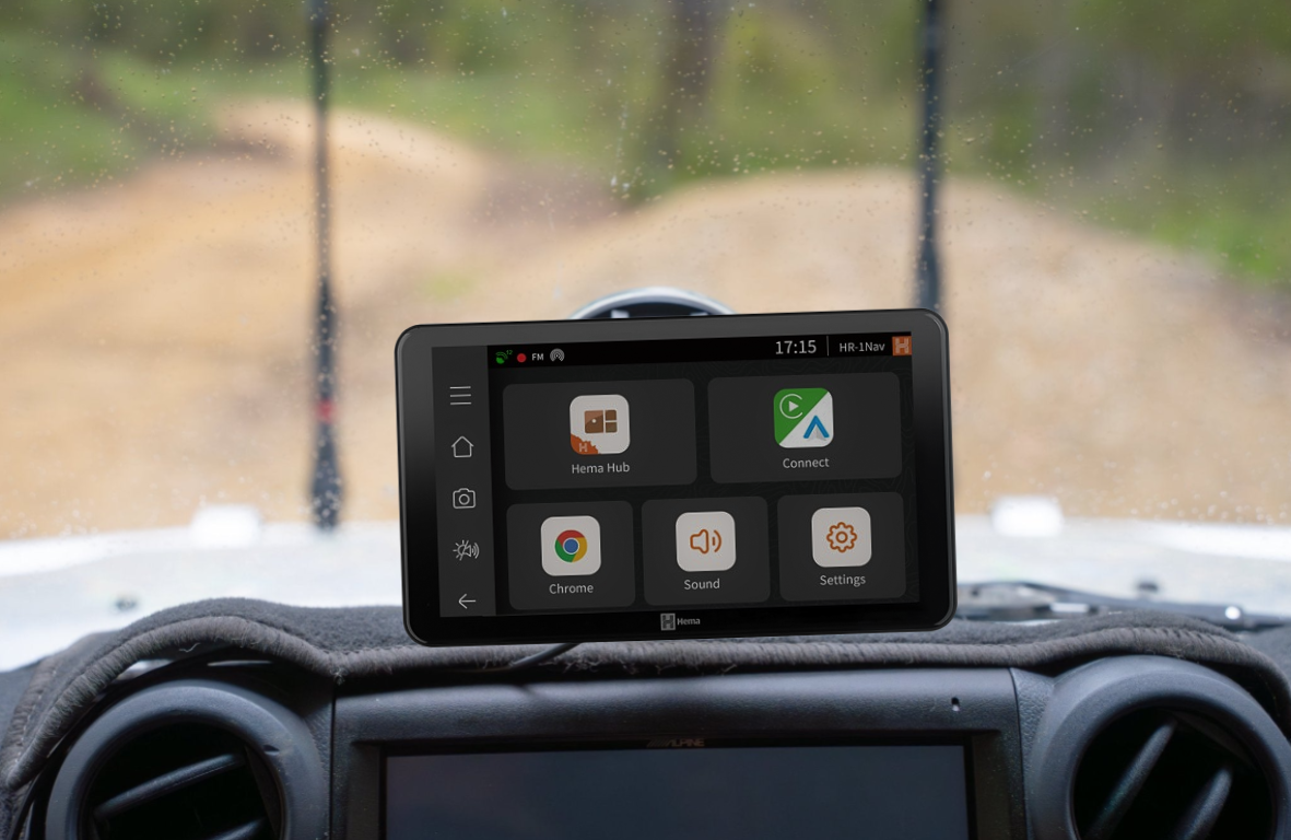 HR-1 NAV Smart Navigator with Dual Channel Dash Cams