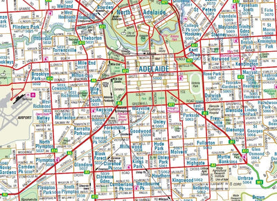 Adelaide and Region Wall Map