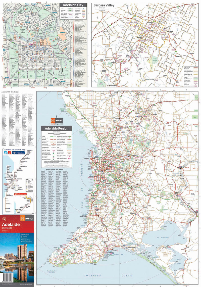 Adelaide and Region Map