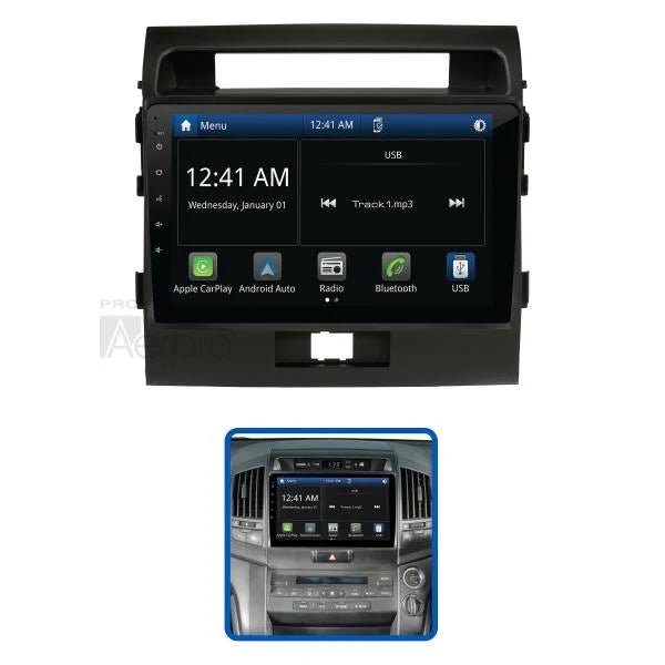 Aerpro Multimedia Receiver - Apple Carplay/Android Auto head unit AMT041 - TOYOTA LANDCRUISER 200 SERIES (2007 - 2011) - NO SWC - Hema HX - 2 GPS Navigator - Hema Maps Online Shop
