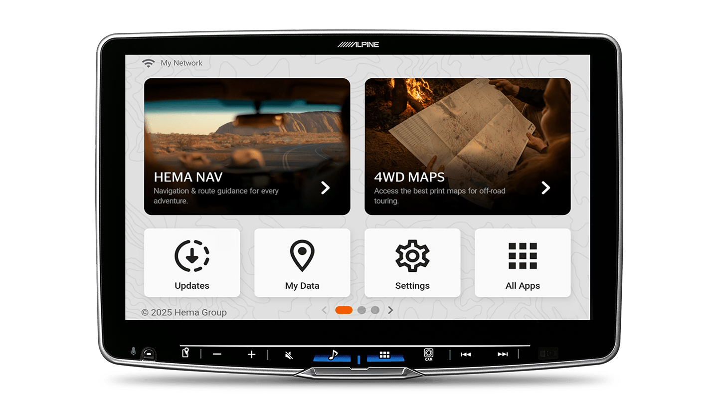 Alpine NaviStick with Built-in Hema Nav - GPS & Accessories - Hema Maps