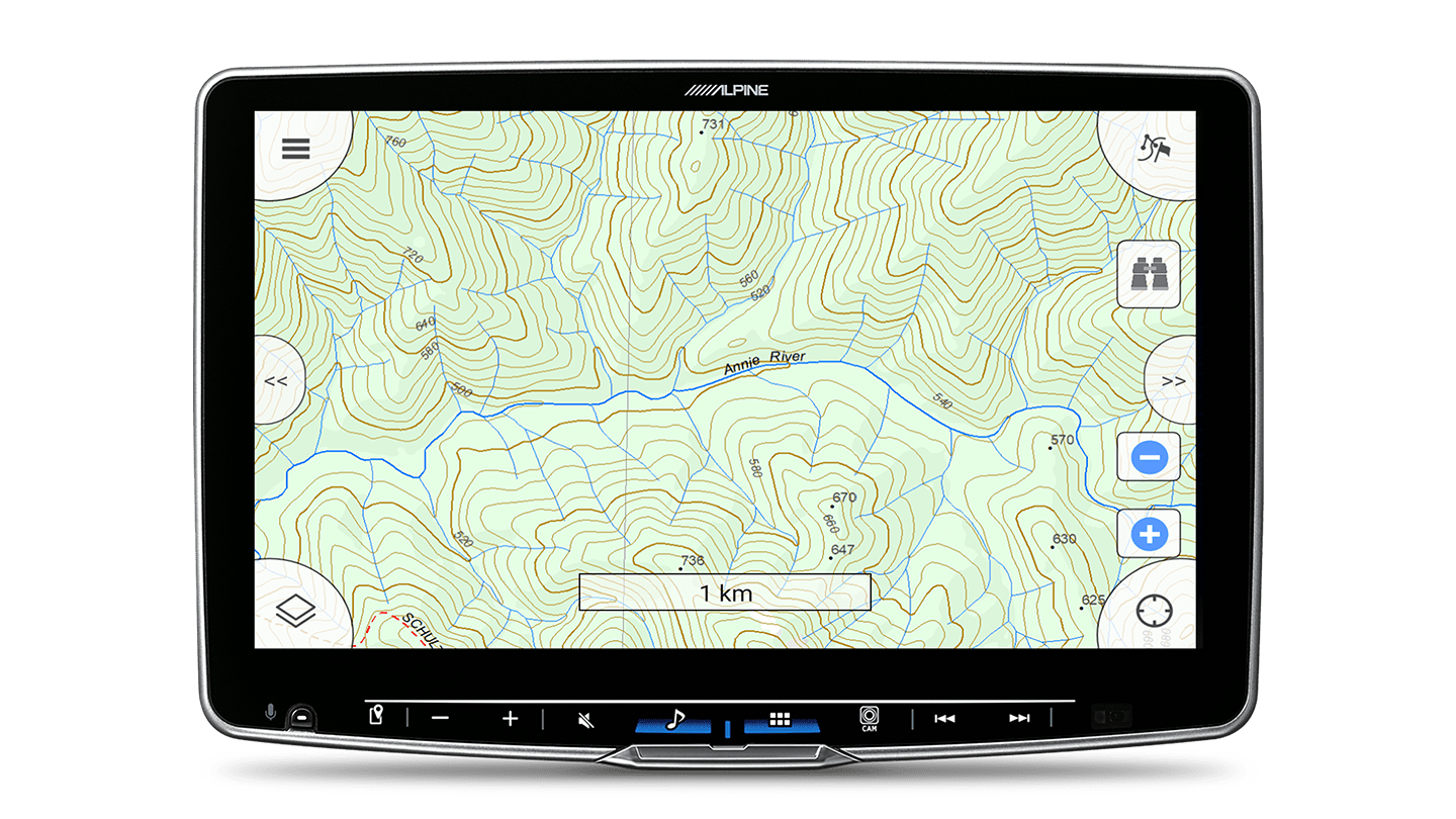 Alpine NaviStick with Built-in Hema Nav - GPS & Accessories - Hema Maps