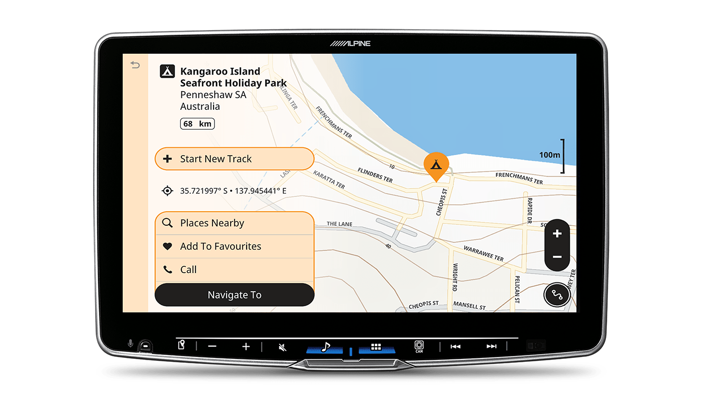 Alpine NaviStick with Built-in Hema Nav - GPS & Accessories - Hema Maps