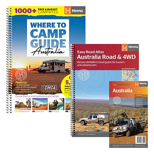 Aussie Travel Planning Pack - 04. Bundles & Packs - Hema Maps Online Shop