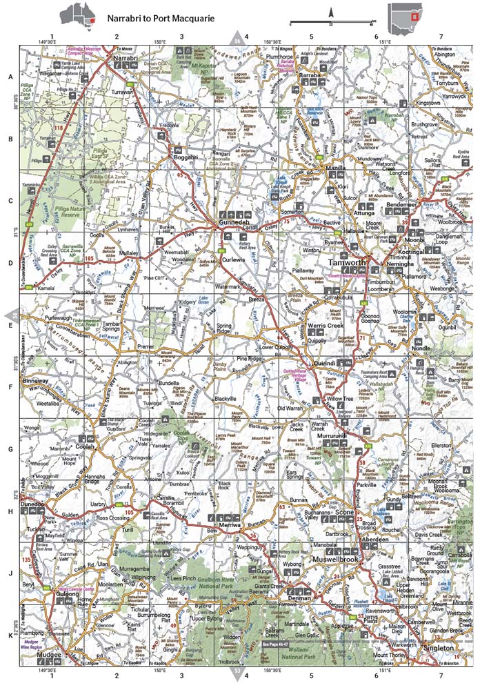 Australia Road & 4WD Atlas (Perfect Bound) - 252 x 345mm - 02. Hema Atlas & Guides - Hema Maps Online Shop