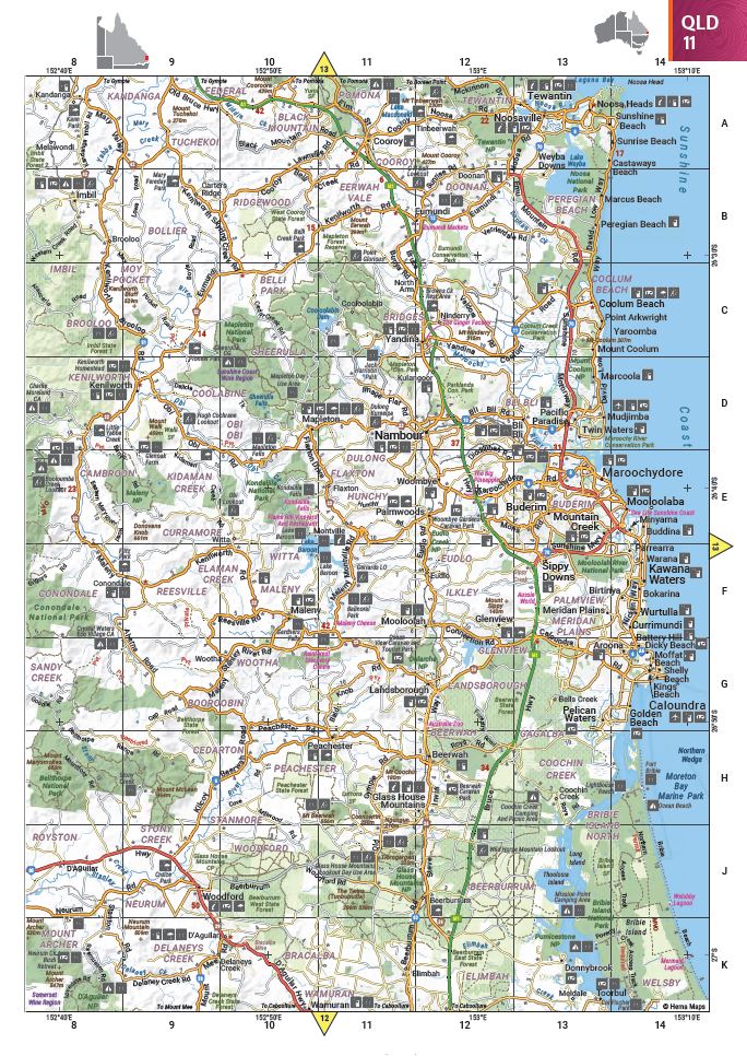 Australia Road & 4WD Easy Read Atlas - 292 x 397mm - 02. Hema Atlas & Guides - Hema Maps Online Shop