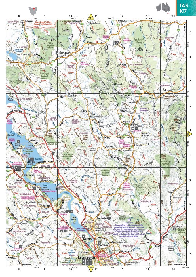 Australia Road & 4WD Handy - 185 x 248mm - 02. Hema Atlas & Guides - Hema Maps Online Shop