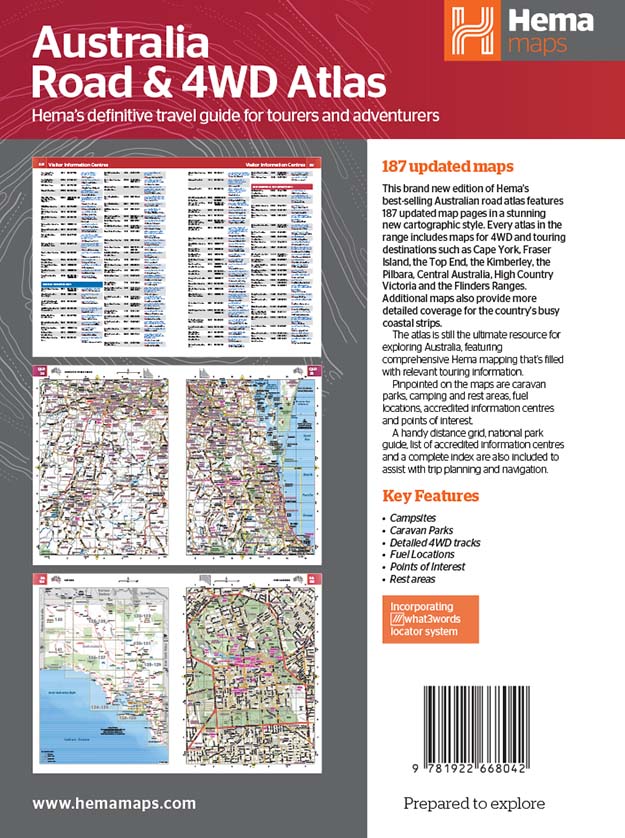 Australia Road & 4WD Handy - 185 x 248mm - 02. Hema Atlas & Guides - Hema Maps Online Shop