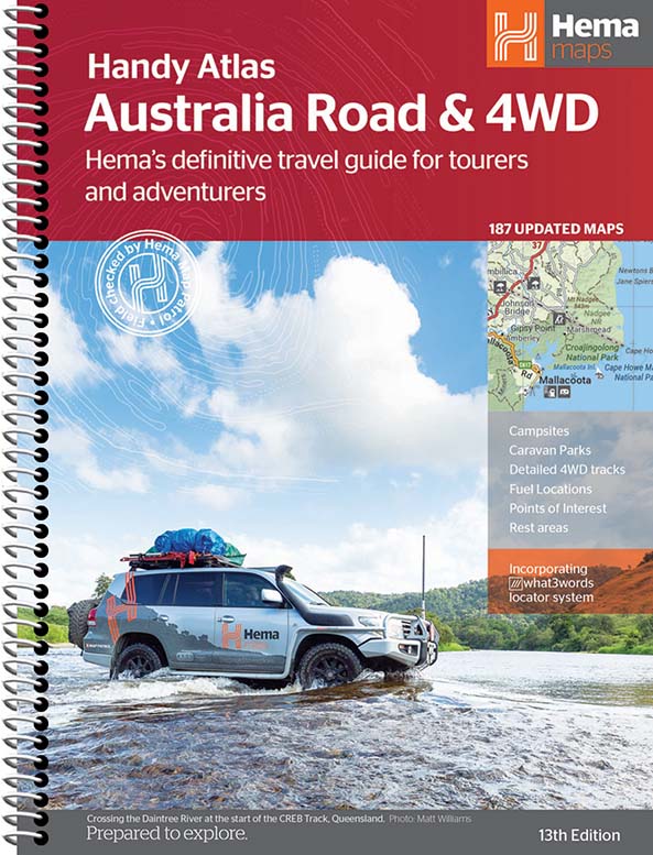 Australia Road & 4WD Handy - 185 x 248mm - 02. Hema Atlas & Guides - Hema Maps Online Shop