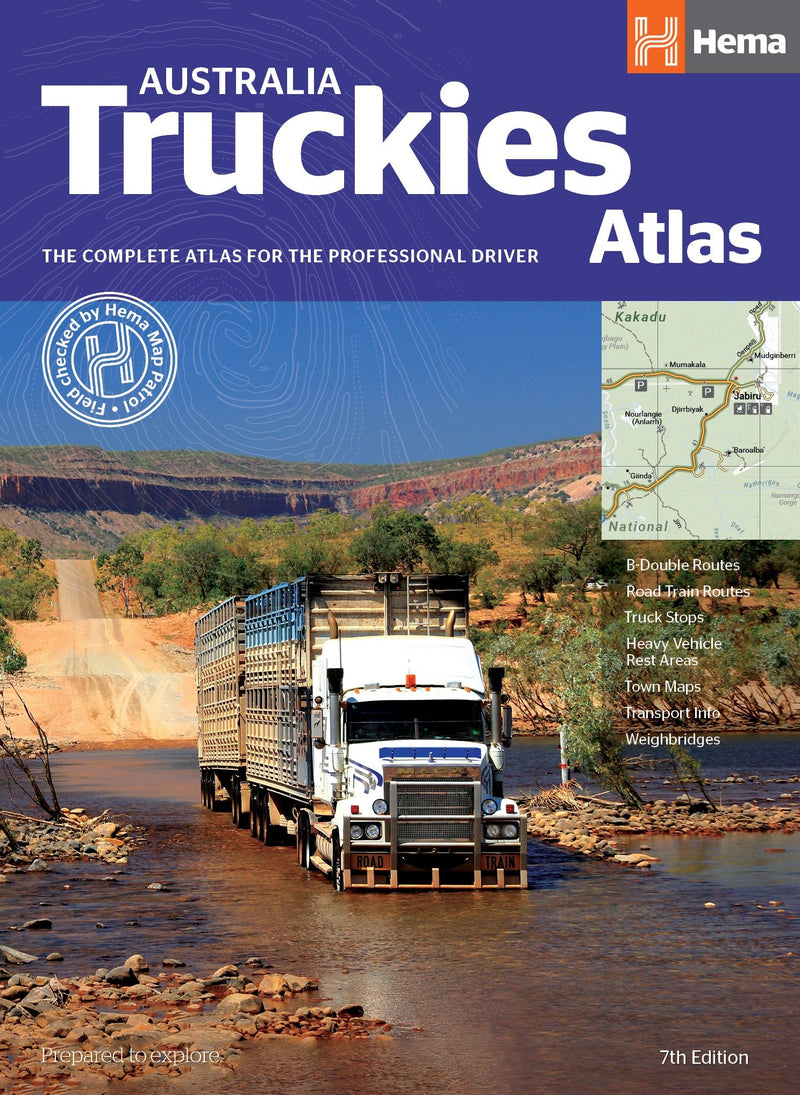 Australia Truckies Atlas - 02. Hema Atlas & Guides - Hema Maps Online Shop