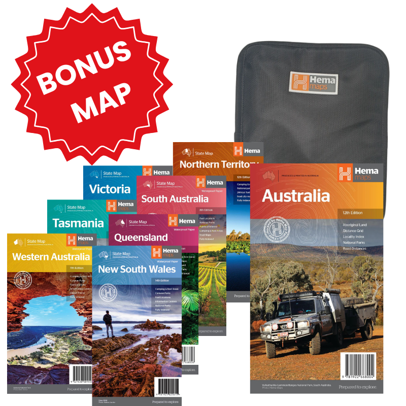 Australia Wide Ultimate Pack - 04. Bundles & Packs - Hema Maps