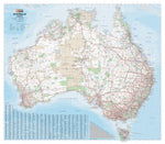 2 in 1 Twin Pack - Australia and World Wall Maps