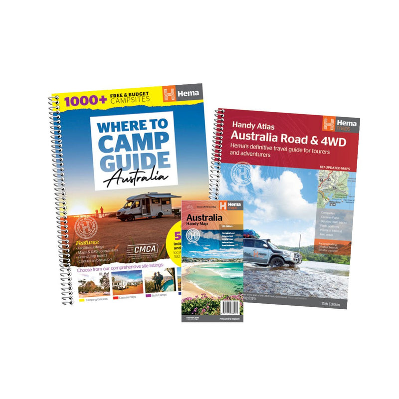 Australian Adventure Pack - 04. Bundles & Packs - Hema Maps Online Shop