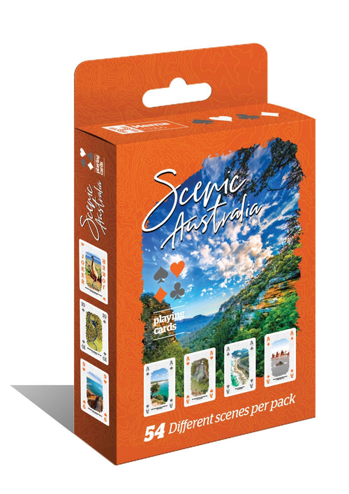 Australian Scenic Playing Cards - 14. Merchandise & Product Display - Hema Maps Online Shop