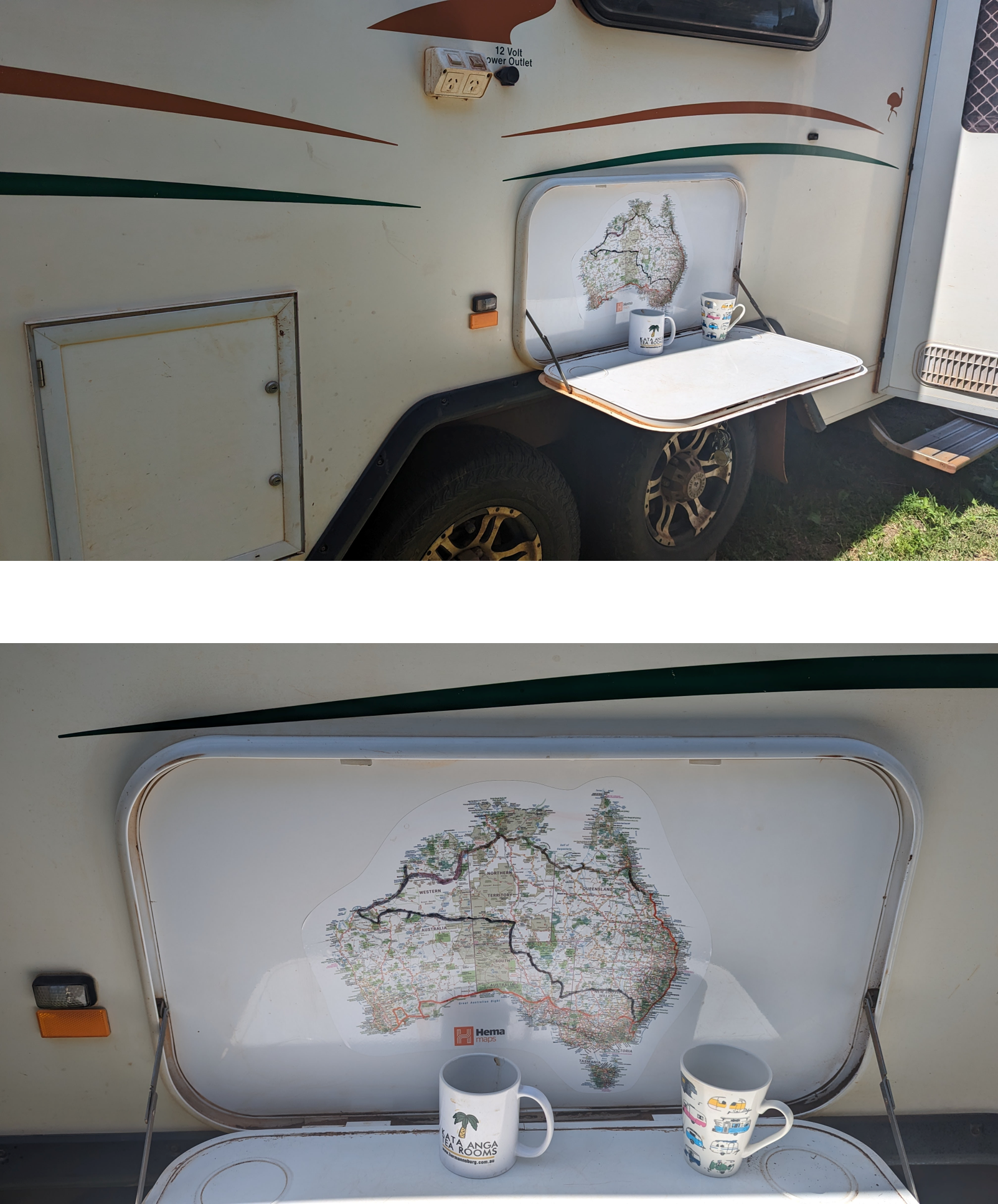Hema Sticker Map (440mm x 375mm)