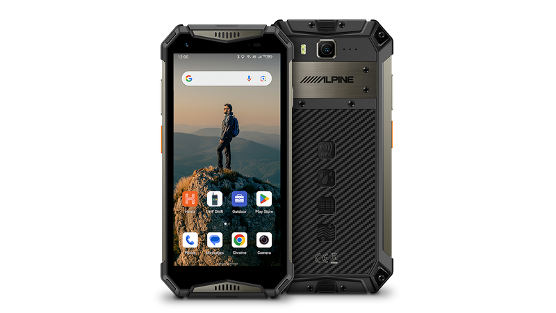 HX-Z6 Alpine 5.6-Inch UHF DMR Smartphone Navigator Including Hema Nav