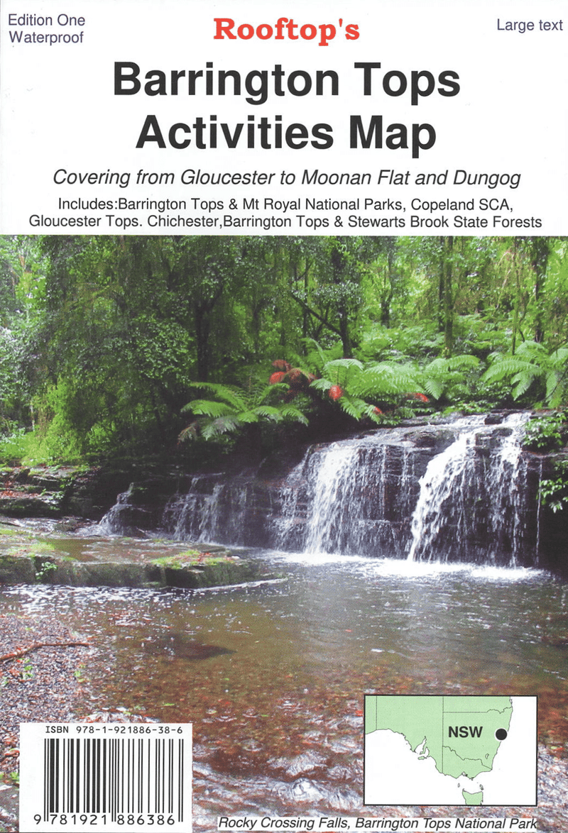 Barrington Tops Activities Map - 13. Other Maps - Hema Maps Online Shop