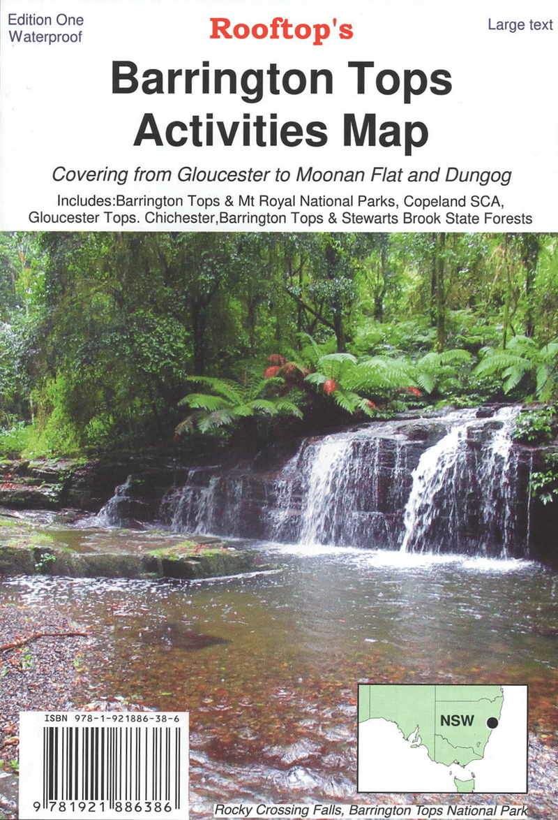 Barrington Tops Activities Map