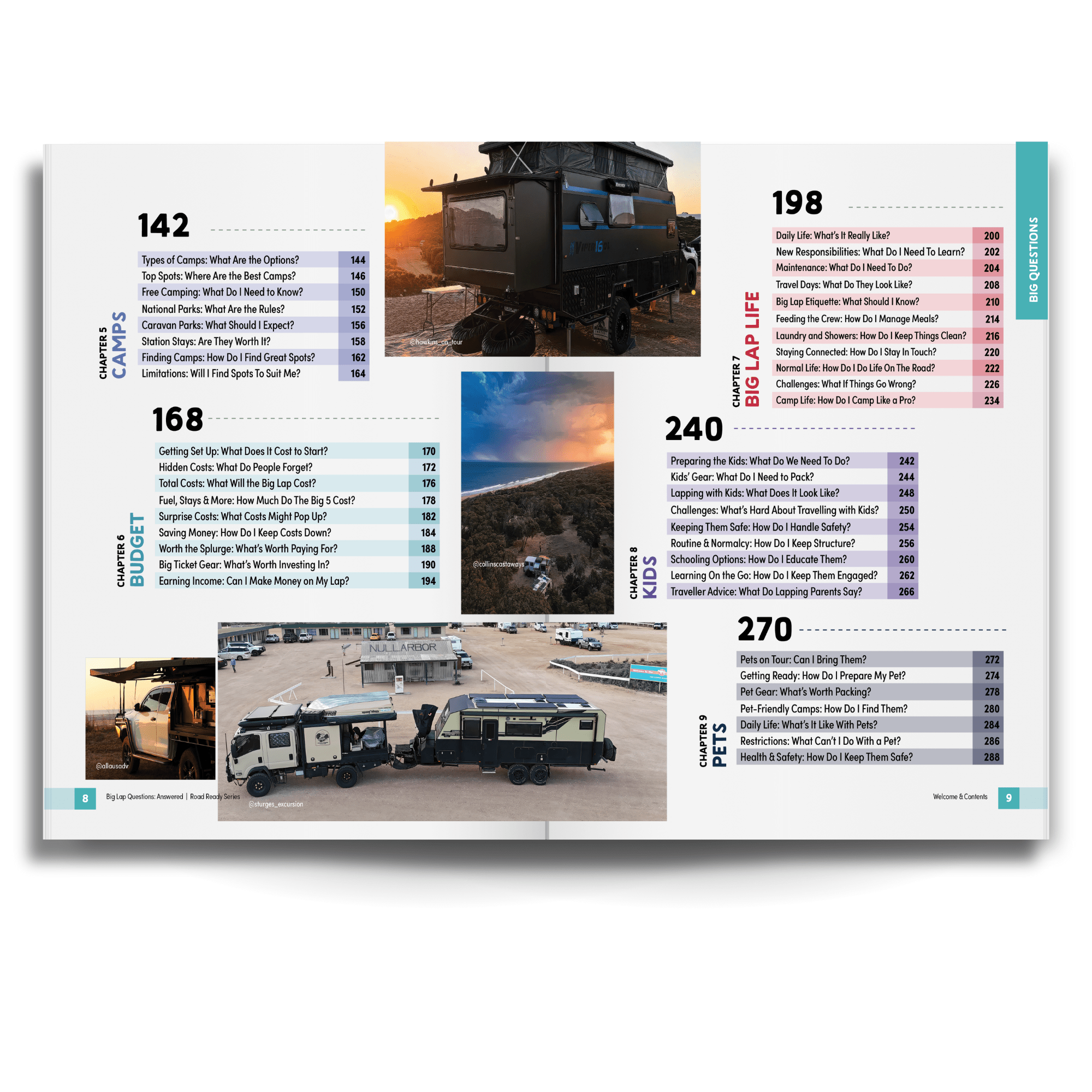 Big Lap Questions: Answered - 03. Other Guidebooks - Hema Maps Online Shop