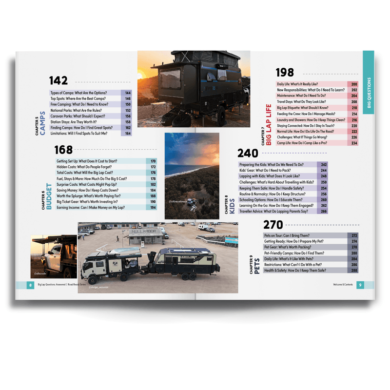 Big Lap Questions: Answered - 03. Other Guidebooks - Hema Maps Online Shop