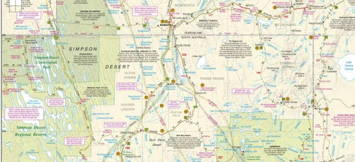 Birdsville & Strzelecki Tracks Map - 13. Other Maps - Hema Maps Online Shop