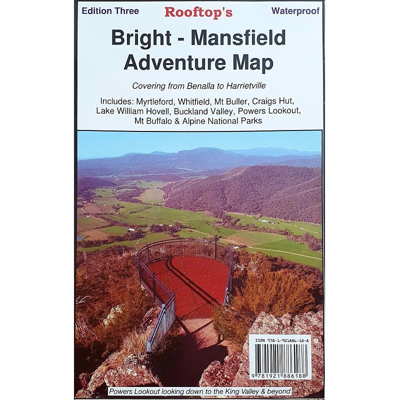 Bright - Mansfield Adventure Map - 13. Other Maps - Hema Maps Online Shop