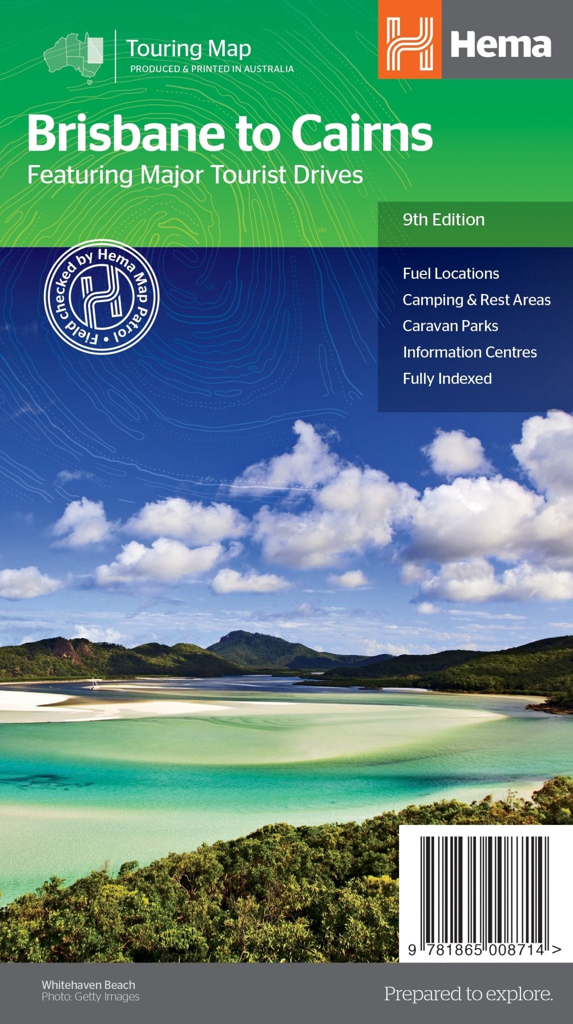 Brisbane to Cairns Map - 05. Regional Maps - Hema Maps Online Shop