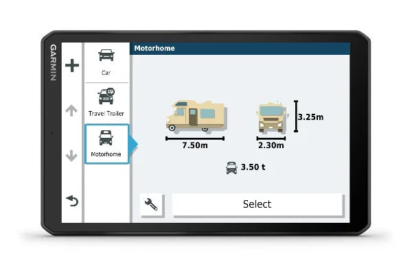 LARGE NAVIGATOR SCREEN