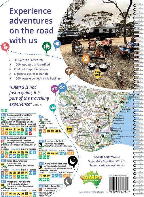 Camps 12 Standard Edition (A4) - 03. Other Guidebooks - Hema Maps Online Shop