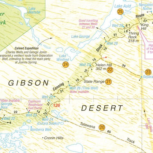 Canning Stock Route Map - 13. Other Maps - Hema Maps Online Shop