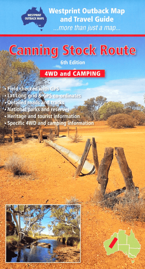 Canning Stock Route Map - 13. Other Maps - Hema Maps Online Shop