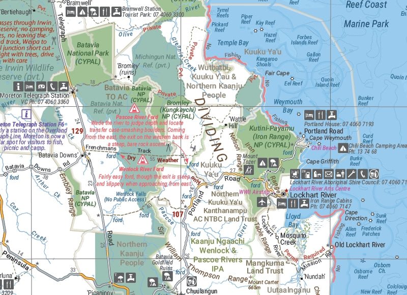 Cape York Map - 05. Regional Maps - Hema Maps Online Shop