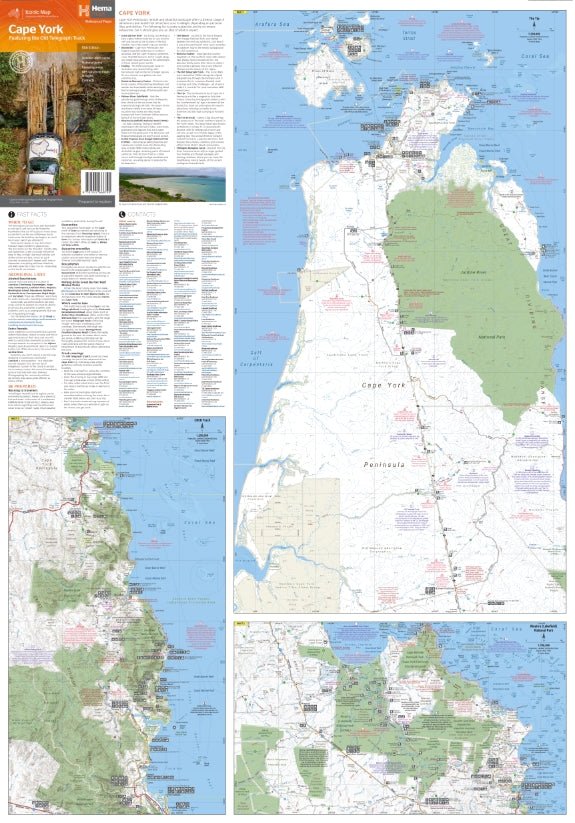 Cape York Map - 05. Regional Maps - Hema Maps Online Shop