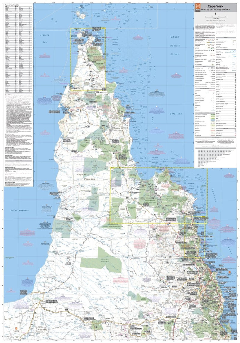 Cape York Map - 05. Regional Maps - Hema Maps Online Shop