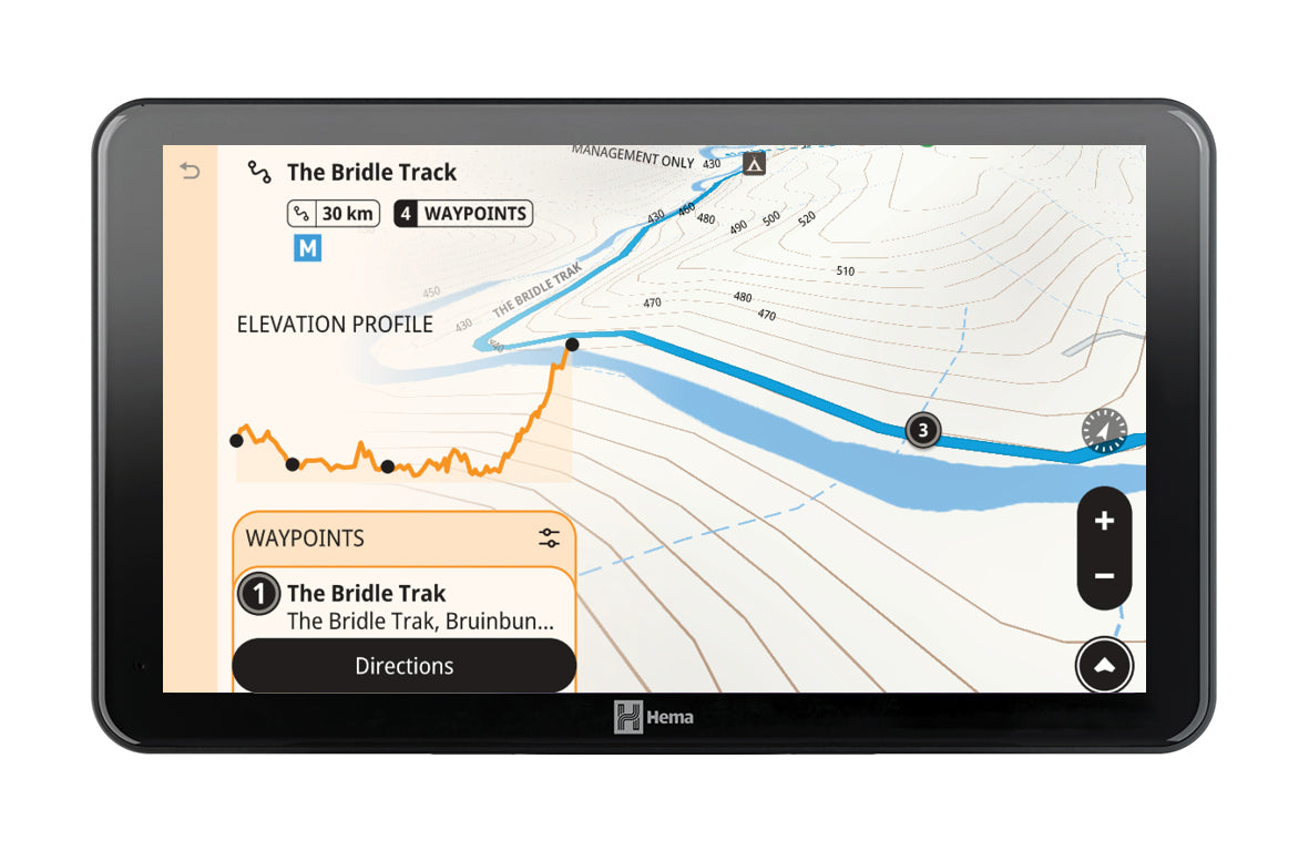 HR-1 NAV Smart Navigator with Dual Channel Dash Cams