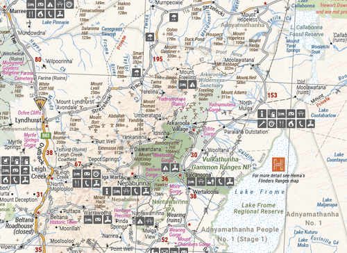 Central Australia Map