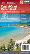 Central Coast Queensland Map - 05. Regional Maps - Hema Maps Online Shop