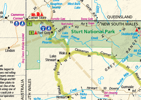 Corner Country – Featuring Sturts Steps - 13. Other Maps - Hema Maps Online Shop