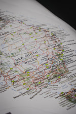 Hema Sticker Map (440mm x 370mm)