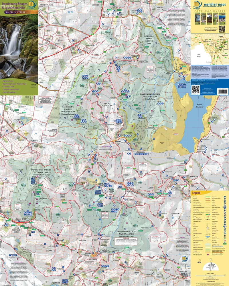 Dandenong Ranges & Lysterfield Hills Map Guide - 13. Other Maps - Hema Maps Online Shop