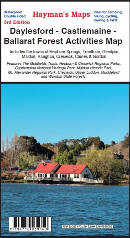 Daylesford – Castlemaine – Ballarat Forest Activities Map - 13. Other Maps - Hema Maps Online Shop